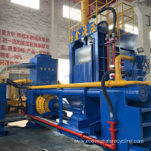 Steel Meal Chippings Granules Briquette Making Press